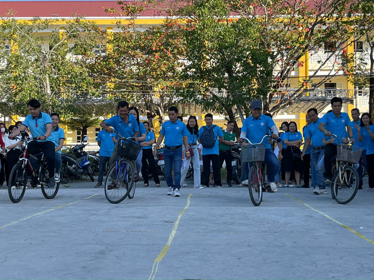 Công đoàn Trường tổ chức Hội thao “Mừng Đảng - Mừng xuân Giáp Thìn 2024”